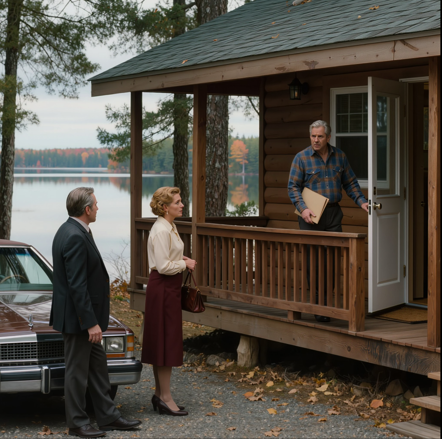 ”Min svärdotter sa: ’Om du har problem med det, sälj stugan och kom tillbaka till Chicago’ – och skickade sedan sina föräldrar för att ta över sjöhuset som jag hade tjänat i 37 år. Hon trodde att jag skulle ge upp som alltid. Men när deras hyrbil rullade upp på min grusuppfart hade jag redan kamerorna igång, en advokat med förskottsbetalning och en mapp redo för just detta ögonblick.” – Nyheter