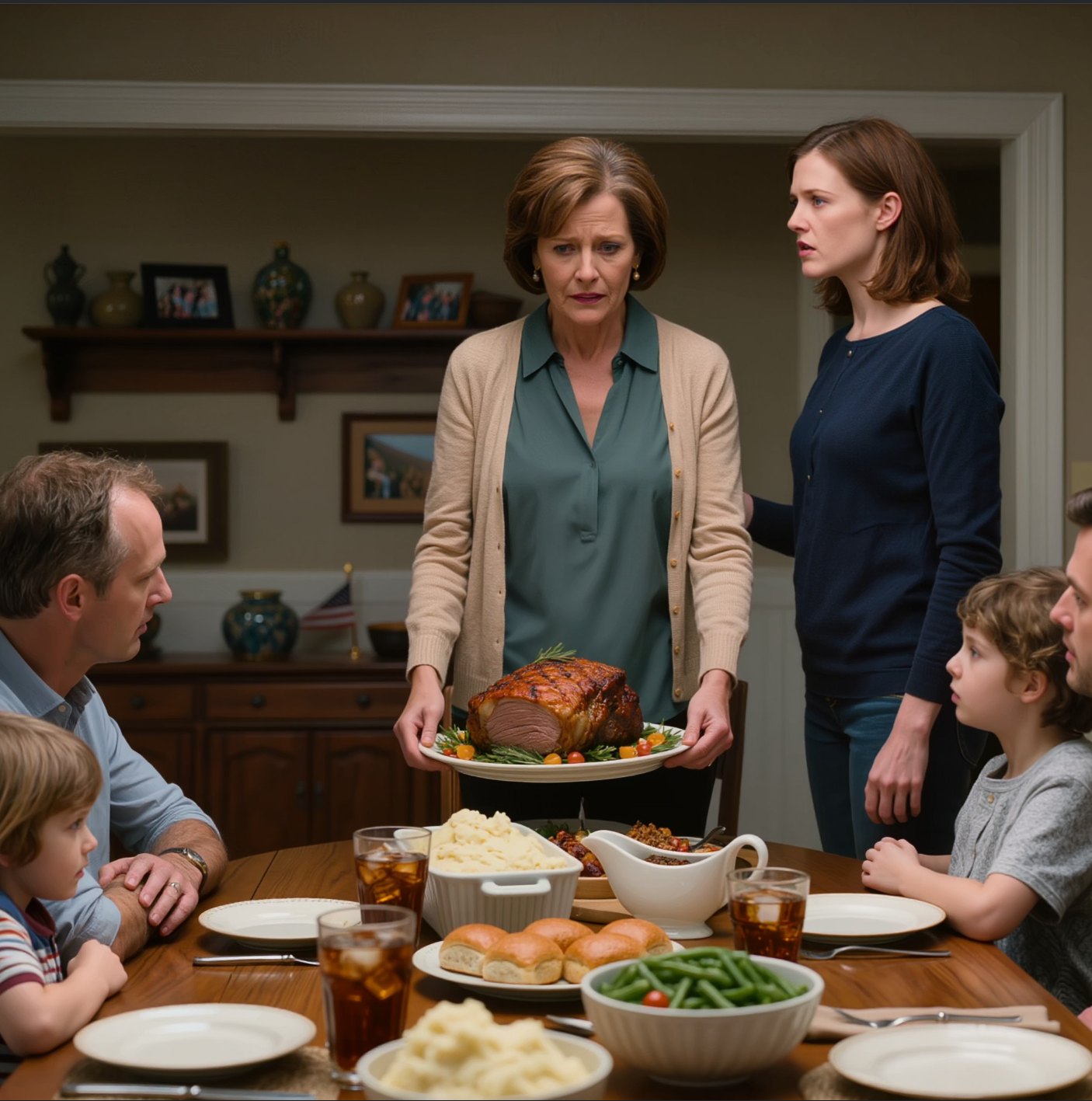 Jag tillbringade fem timmar med att göra min dotters favoritstek, men hon sa: “Du äter när alla andra är klara.” Jag bar hela stekbrickan och gick ut ur hennes hus. I det ögonblicket insåg jag att det hon kallade “omsorg” egentligen bara var kontroll. – Nyheter