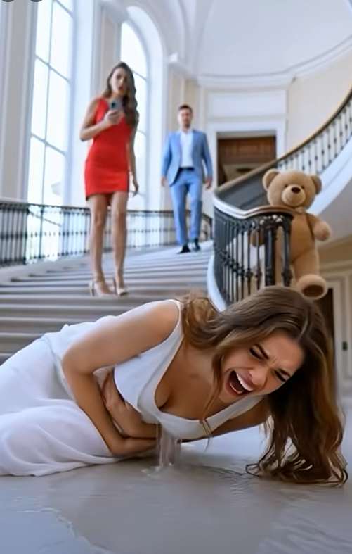 Hon var åtta månader gravid när de knuffade ner henne för 22 marmortrappor – men en dold kamera fångade allt: Affären, lögnen och planen att tysta Meredith Ashford för alltid, tills ett “nej” krossade deras perfekta historia och förvandlade en herrgård av hemligheter till en rättssal.