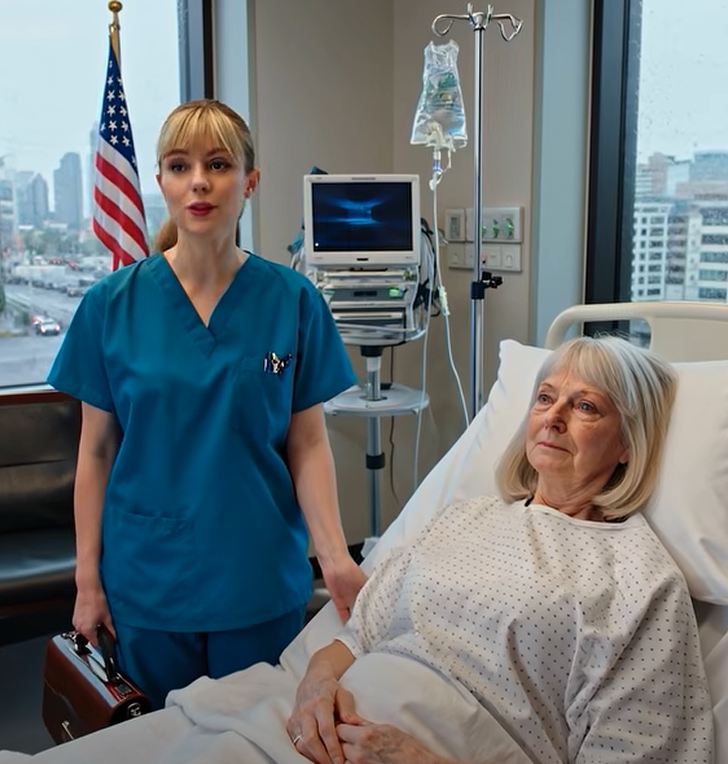 Jag vaknade ensam efter min behandling. Sjuksköterskan sa: “Dina barn har gått, de sa att parkeringsavgifterna höll på att öka.” Jag blev tårögd. Plötsligt kom en lång man i kostym in och höll försiktigt min hand. “Fru Davis? Du kommer inte ihåg mig, men du betalade för min lunch varje dag i tredje klass.” Han var inte bara en besökare. Han var ägare till sjukhuset… Vad han gjorde sedan… FÖRÄNDRADE ALLT! – Nyheter