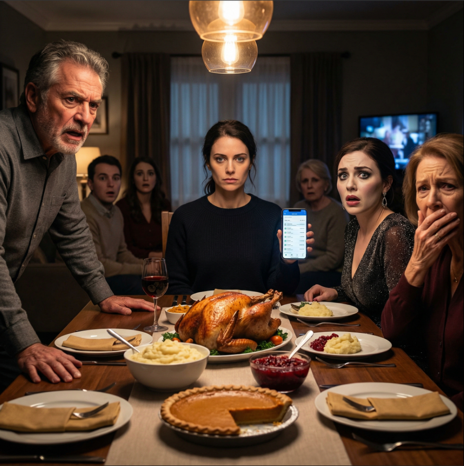 Min syster skrattade inför hela familjen. ”Hur känns det att vara värdelös, syster?” Jag tittade på henne och sa: ”Har aldrig känt mig bättre sedan jag slutade betala dina räkningar.” Hennes leende försvann. Bordet blev tyst. Mina föräldrar frös till och ropade: ”Vilka räkningar? Varför…” – Royals