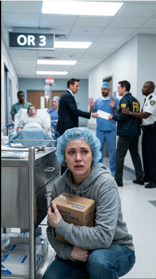 Jag sprang för att träffa min man i operationssalen. Plötsligt viskade en sjuksköterska till mig: ”Fort, frun, göm dig och lita på mig! Det är en fälla!” Och 10 minuter senare… frös jag till när jag såg honom. Det visade sig att han…