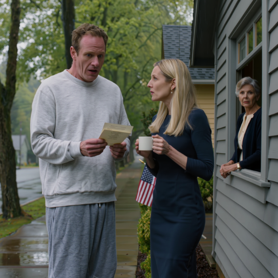 Min son bar tyst ut min resväska på verandan medan hans fru sa till mig: ”Vi behöver inte en stackars gammal kvinna som tar upp plats i vårt hus” – men en fuktig morgon i Portland, när de såg de svarta versalerna på ett kuvert som låg instoppat i brevlådan tvärs över gatan, började till och med deras säkerhet vackla. – Nyheter