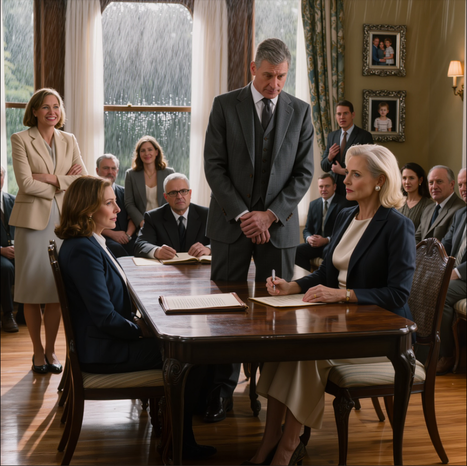 ”Min mamma sköt pennan över bordet och sa: ‘Du var alltid vår största besvikelse’ – så jag skrev under ett arv på 4 miljoner dollar inför tolv tysta släktingar och gick ut i regnet utan någonting. Tre år senare, när min fars advokat ringde angående tomten bredvid och hörde vad mitt namn var värt, varade tystnaden på den linjen i femton hela sekunder.” – Nyheter