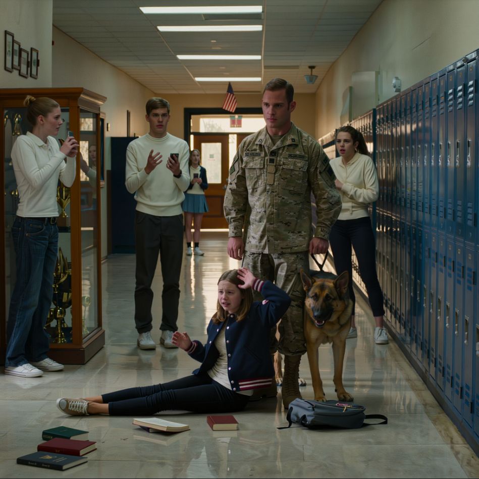 En förmögen elevs beteende förbluffade skolan – tills hennes dekorerade militärfar anlände – Nyheter