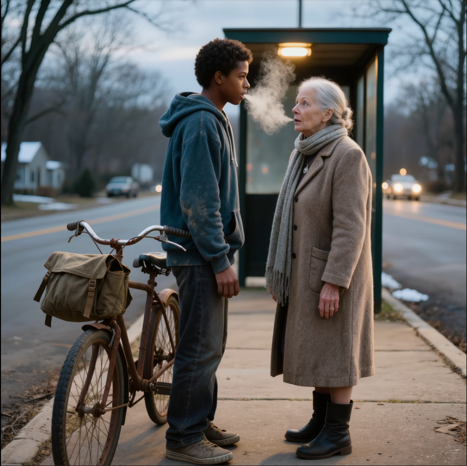 Han missade sin sista leverans för att bära en vilsen gammal kvinna hem genom kylan, och vid midnatt hade hans hyresvärd lämnat hans liv i en matkasse med tre ord på dörren: ”Förfallna. Låsen byttes.” Nästa morgon stannade en svart bil utanför Johnson’s Market, och mannen som steg ut sa: ”Fröken Evelyn Rose minns allt. Hon bad mig hitta dig.” – Nyheter