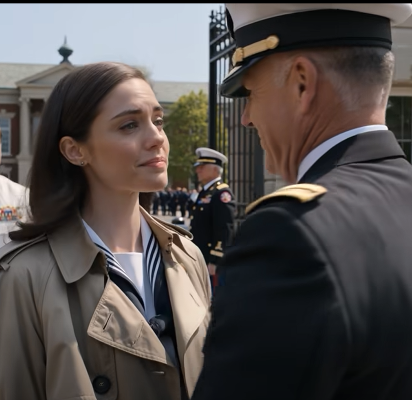 ”Fru, ni finns inte med på listan”, sa vakten till mig medan min bror skrattade och mina föräldrar gick förbi mig vid hans marinceremoni – men när en svart regeringssedan stannade vid grinden och en fyrstjärnig general tittade rakt på mig och sa: ”Där är ni, amiral Hayes”, glömde familjen som i åratal kallat mig en glorifierad pappershandlare hur man andas. – Nyheter