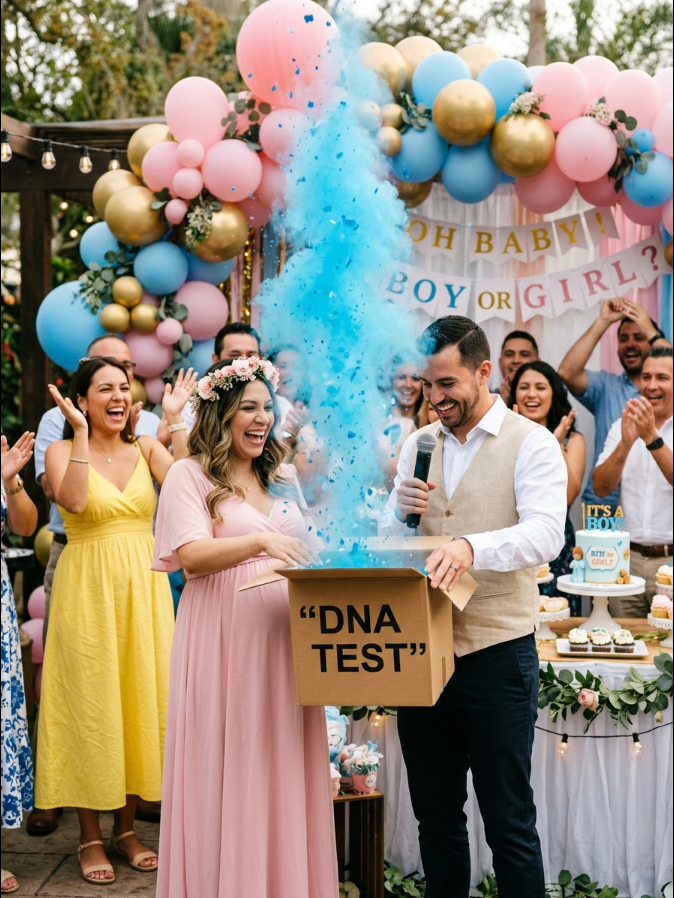 Jag tvingades organisera min mans älskarinnas babyshower – men de visste inte att “presenten” jag skulle ge skulle vara ett DNA-test som skulle förstöra deras stolthet.