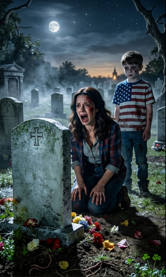 Min son dog när han bara var sex år gammal. Min man fällde aldrig en enda tår. ”Sluta hålla fast vid ett dött barn,” sade han kallt. Ändå gick jag till min sons grav varje dag, utan undantag. En eftermiddag, när kyrkogården låg stilla och tyst, hörde jag plötsligt en liten röst bakom mig säga: ”Mamma…” Jag darrade när jag vände mig om. Där stod han… min son, barnet som enligt alla skulle vara dött.